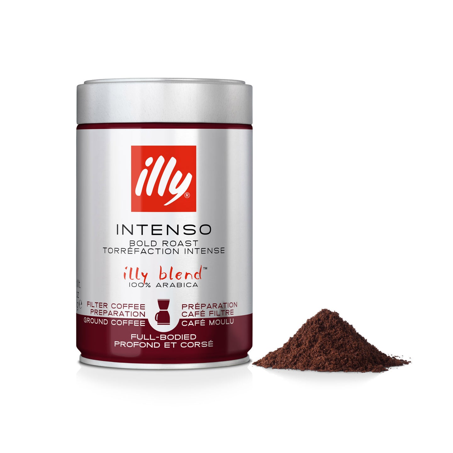 Illy Intenso Bold Roast filter coffee