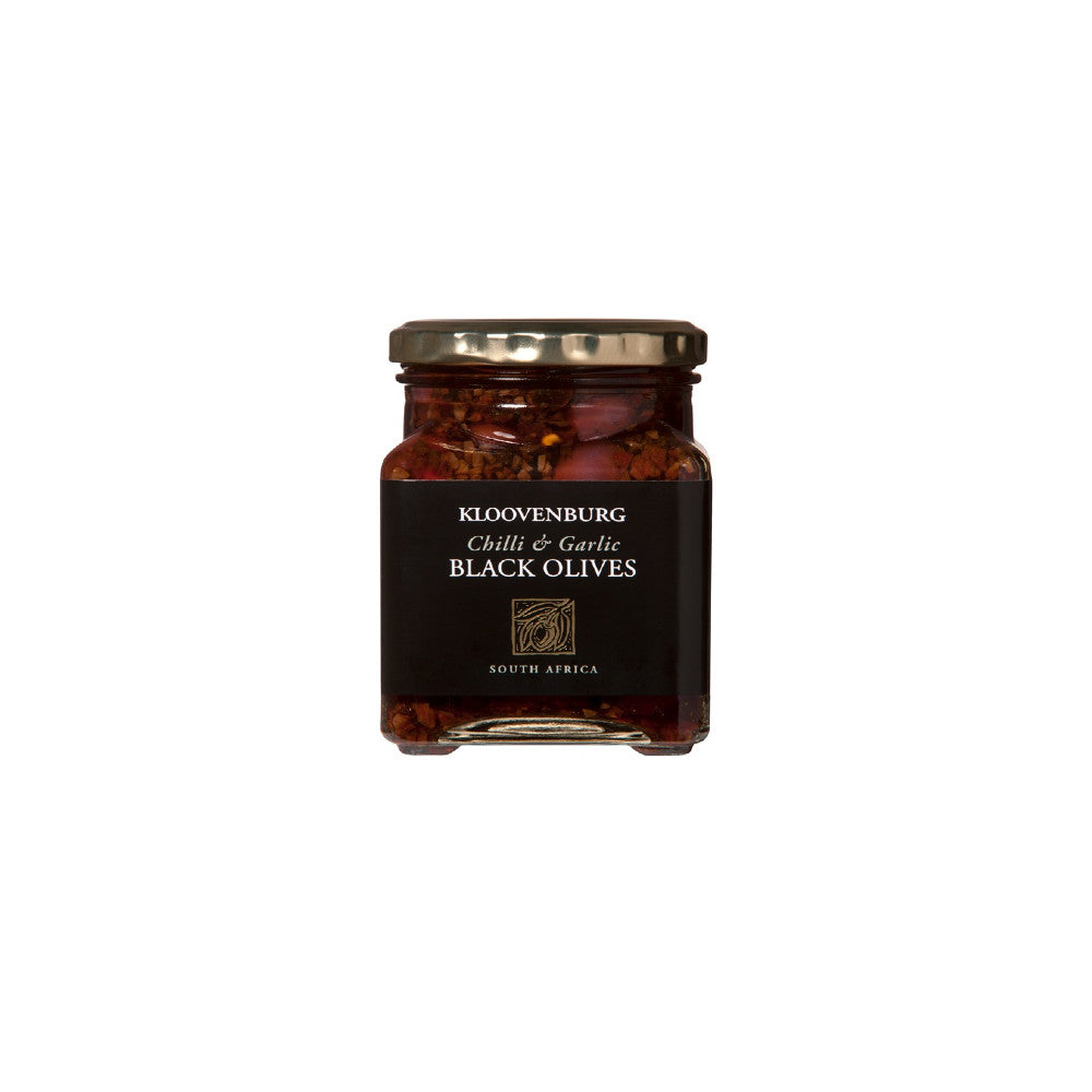 Kloovenburg Chilli & Garlic Black Olives