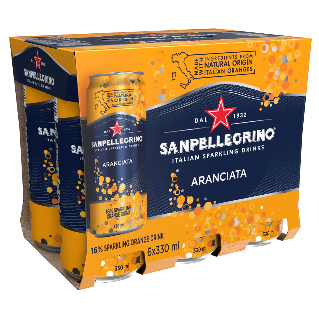 SanPellegrino Aranciata 6x330ml