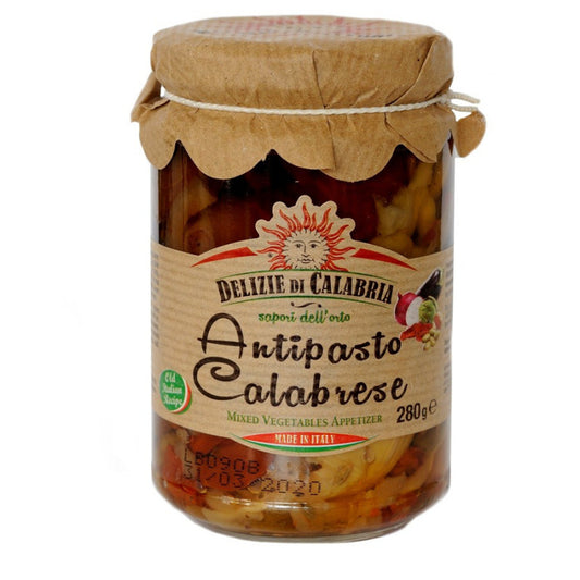 Delizie di Calabria antipasto calabrese