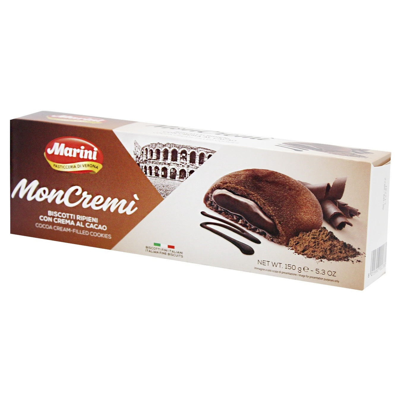 Marini MonCremi Biscotti Ripieni (Cocoa Cream)