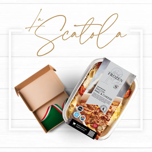La Scatola | Gratinated Bacon Mac & Cheese | 400g x6
