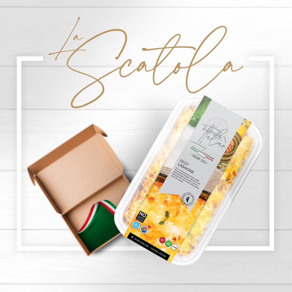 La Scatola | Beef Lasagne | 1,25kg x4
